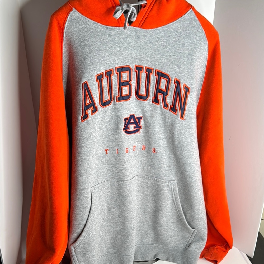 Auburn Tigers Men's XL Gray and Orange hoodie